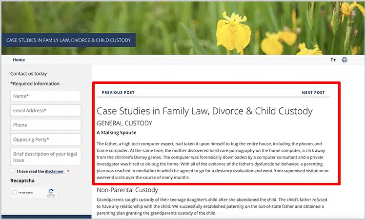 family-law-case-study