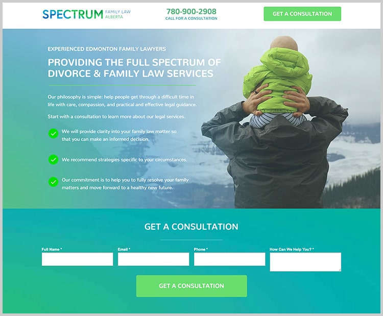 spectrum-law-firm-landing-page