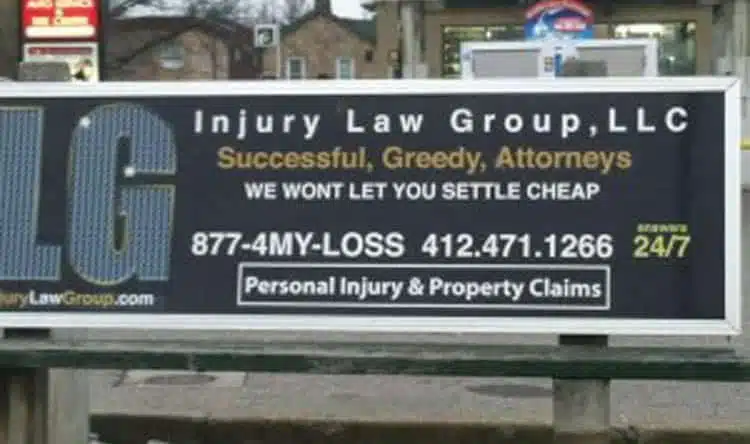 successful-greedy-lawyer-bus-bench-ad