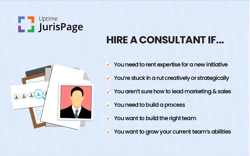 hire a consultant