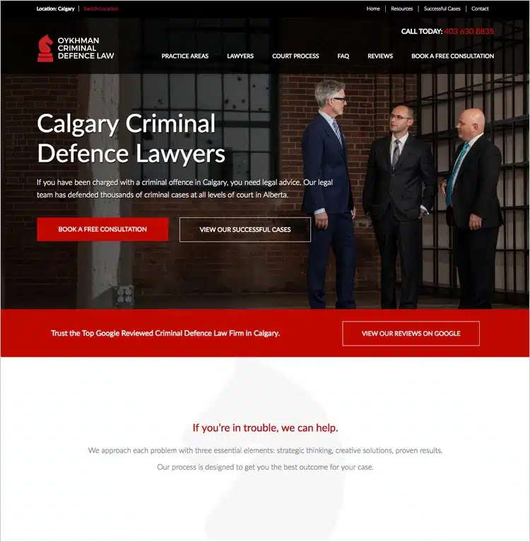 law-firm-website-home-page