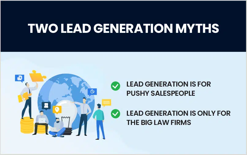 Lead Generation for Lawyers Myths
