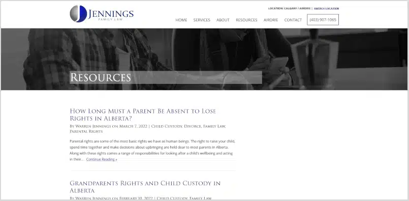 law firm resources page