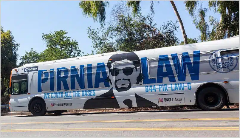 Lawyer Advertising Rules Bus Ad