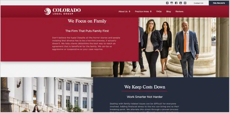 Law Firm Website Content About Page