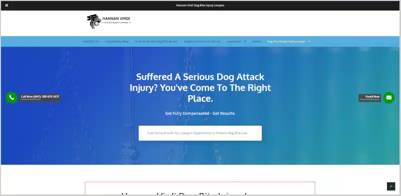dog bite personal injury lawyer